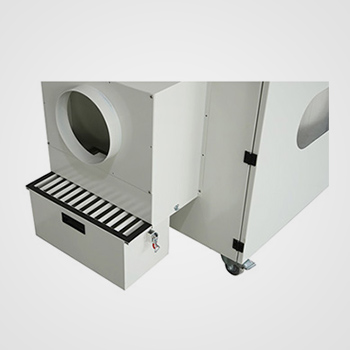 How is the laser cutting machine Fume Extractor effect?