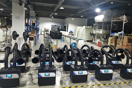 laser marking fume extractor