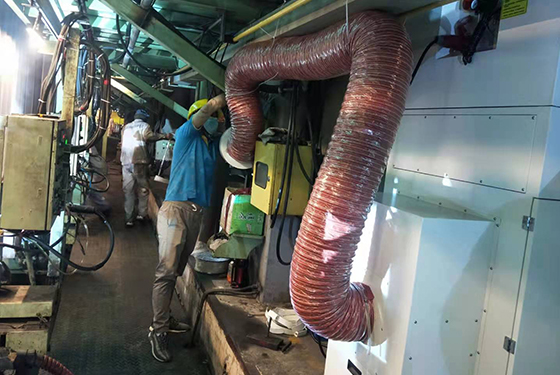 laser machine smoke extractor