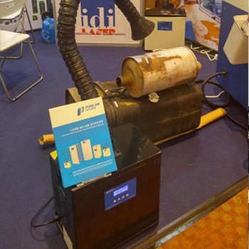 Pure-Air laser engraving fumes extractor manufacture
