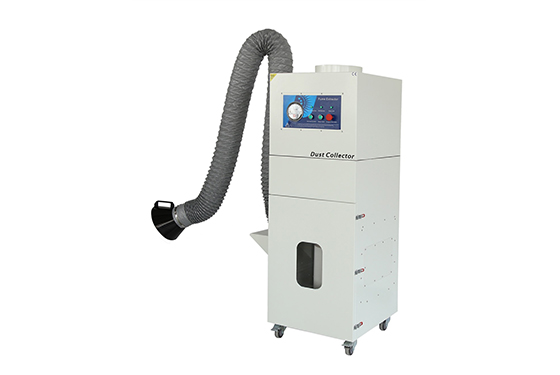 Single and double arm welding fume purifier