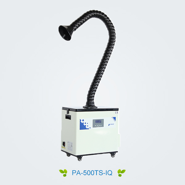 Mobile welding fume purifier, fume filter, PURE-AIR purification workshop fume pollution!