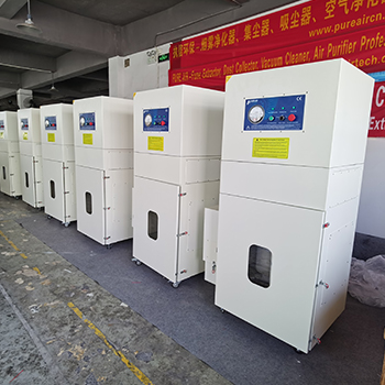 Industrial mobile fume purifier, welding fume purifier, PURE-AIR manufacturer!