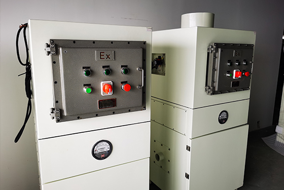 laser cutting machine fume extraction system