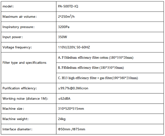 Fume Extractor Specification-8