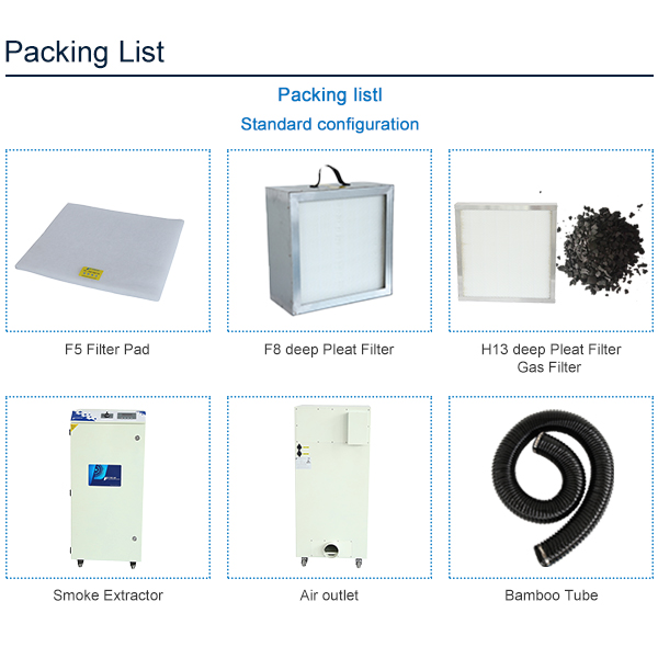 laser machine fume extractor