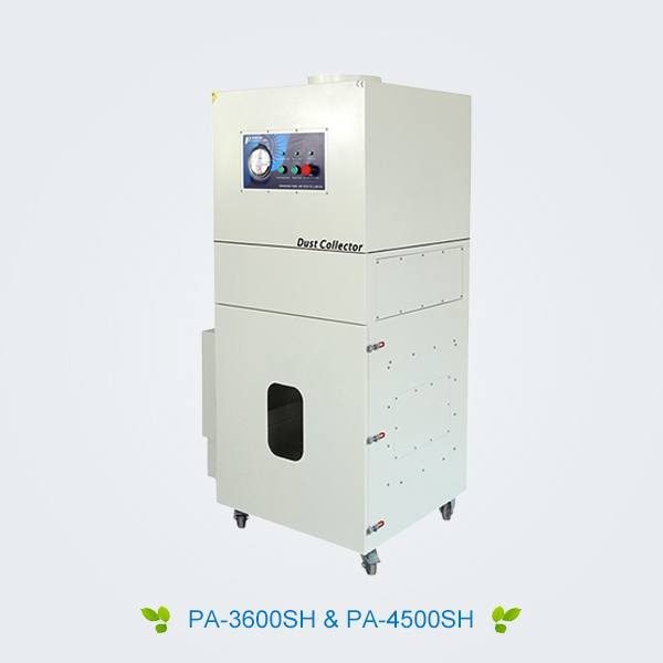 Metal laser cutting/cladding /hardening dust collector (manual)
