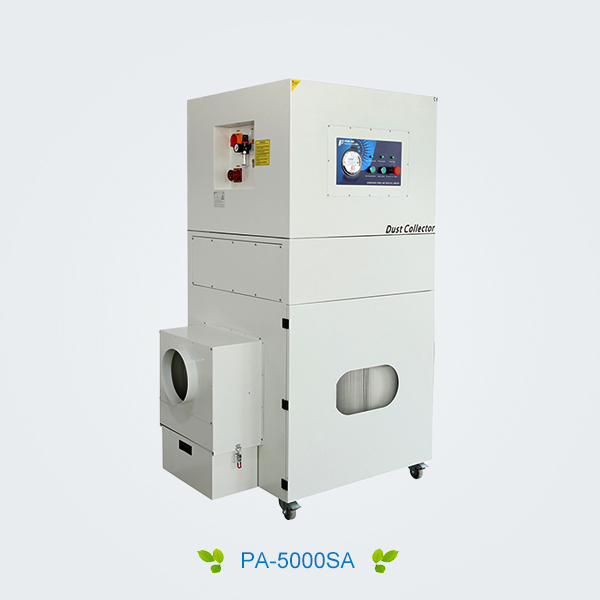 Metal laser cutting/cladding/hardening dust collector (Automatic