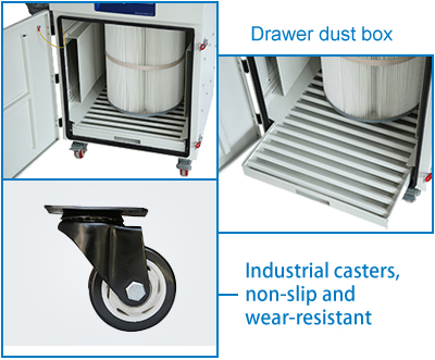 solar panel scribing dust cleaner