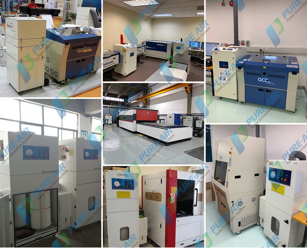 Pure-air Laser Marking & Laser cleaning Fume Extractor( Basic Version)